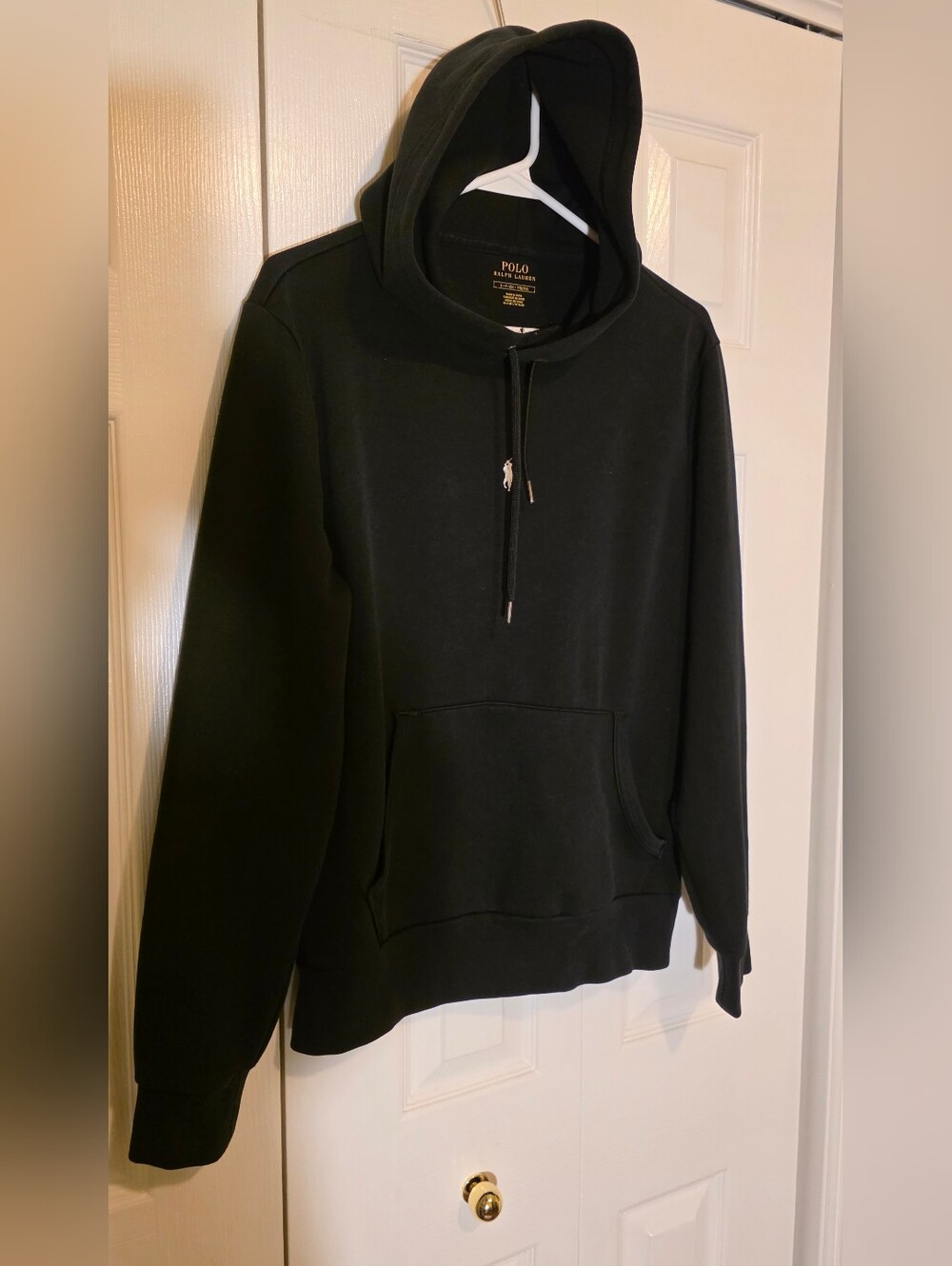 Polo Ralph Lauren Double-Knit Tech Hoodie Black Small - Picture 10 of 13